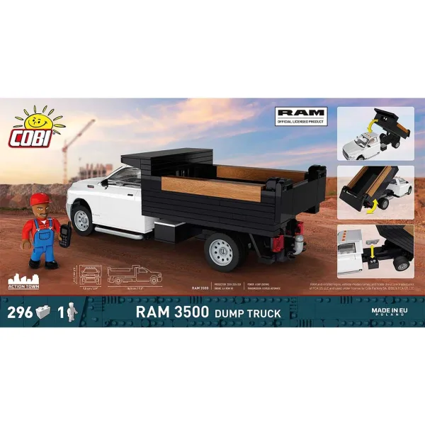 COBI: RAM 3500 Kipper-Bauset (24659) Bild 2