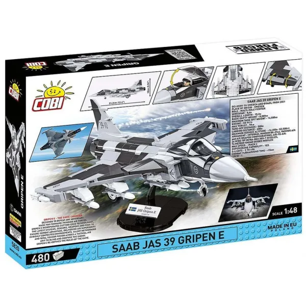 COBI: SAAB JAS 39 Gripen E Flugzeug-Bausatz (5820) Bild 9