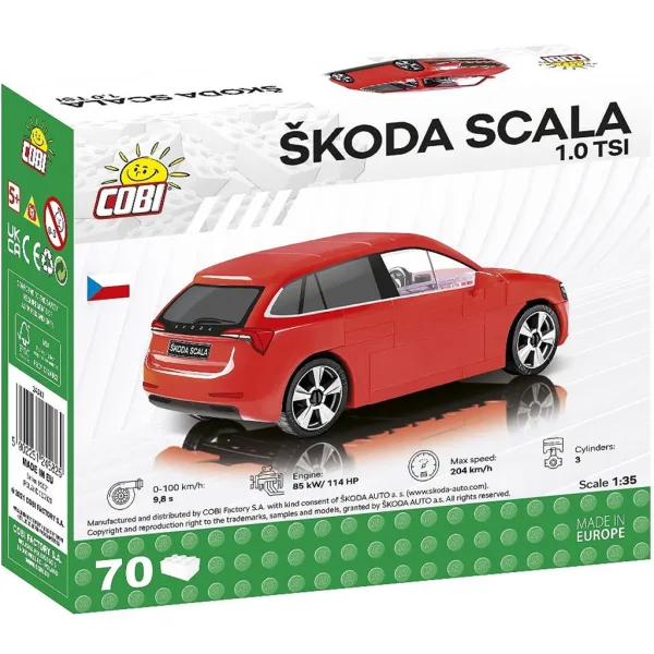 COBI: Škoda Scala 1.0 TSI Bausatz (24582) Bild 3