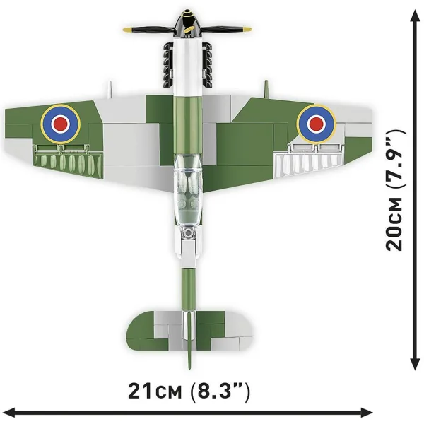 COBI: Spitfire Mk XVI Bubbletop Bausatz (5865) Bild 4