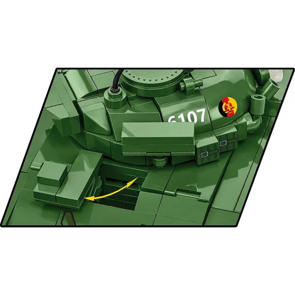 COBI: Streitkräfte T-72 (Ostdeutschland/Sowjetunion) Panzer-Bausatz (2625) Bild 4