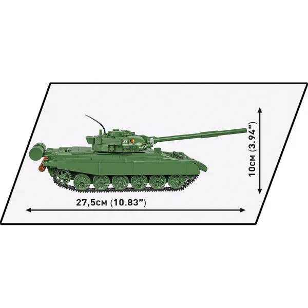 COBI: Streitkräfte T-72 (Ostdeutschland/Sowjetunion) Panzer-Bausatz (2625) Bild 8