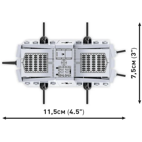 COBI: Sturmpanzerwagen A7V deutsches Panzer-Bauspielzeug (3094) Bild 4