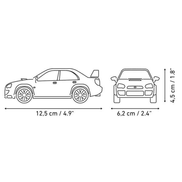 COBI: Subaru Impreza WRC 2004 Auto-Bauset (24652) Bild 4