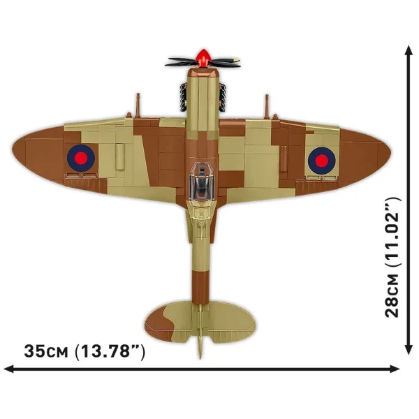 COBI: Supermarine Spitfire Mk. IXe Flugzeug-Bausatz (5764) Bild 9