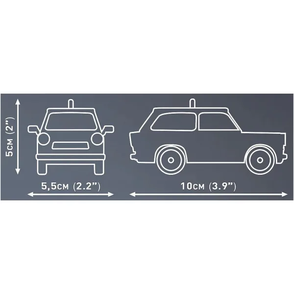 COBI: Trabant 601 Feuerwehr-Bauset (24555) Bild 3