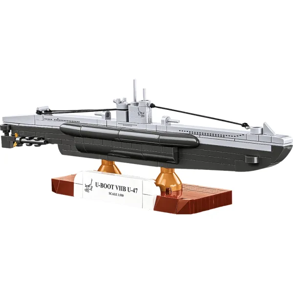 COBI: U-Boot VIIB U-47 aus dem Zweiten Weltkrieg – Bausatz (4858) Bild 2