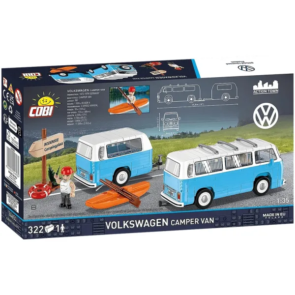 COBI: Volkswagen Camper Bausatz (24653) Bild 2
