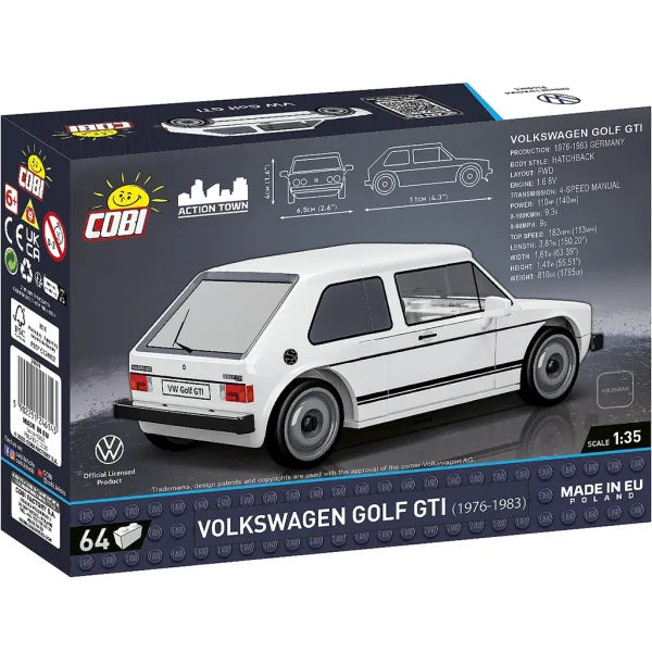 COBI: Volkswagen Golf GTI Bausatz (24614) Bild 3
