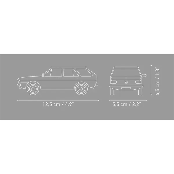 COBI: Volkswagen Passat B1 Variant Auto-Bausatz (24641) Bild 4