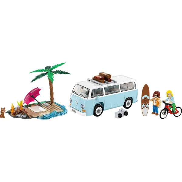 COBI: Volkswagen T2a Kombi Bausatz (24617) Bild 2