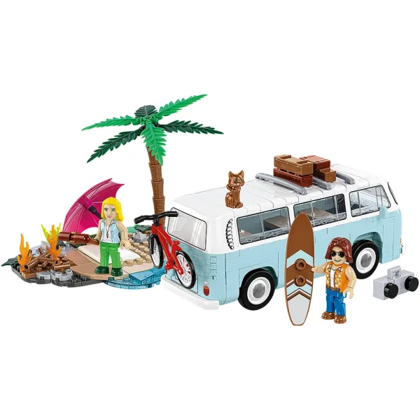 COBI: Volkswagen T2a Kombi Bausatz (24617) Bild 3