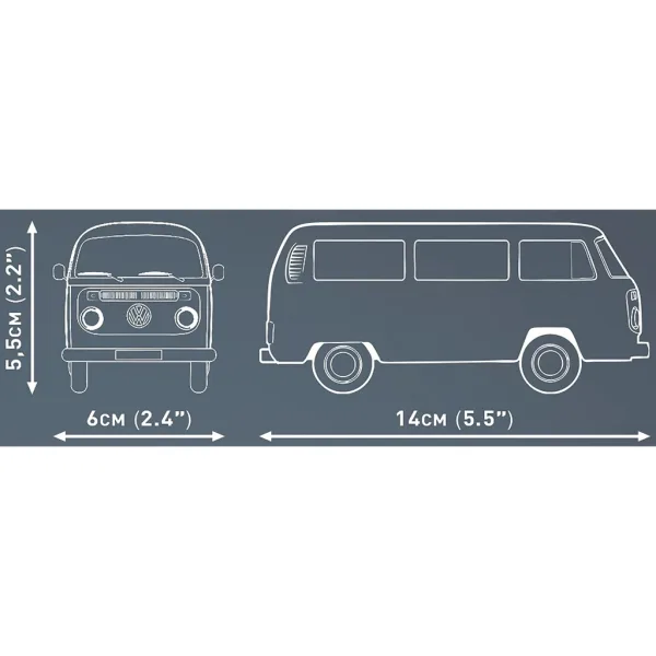 COBI: Volkswagen T2b Bus Baustein-Set (24621) Bild 4