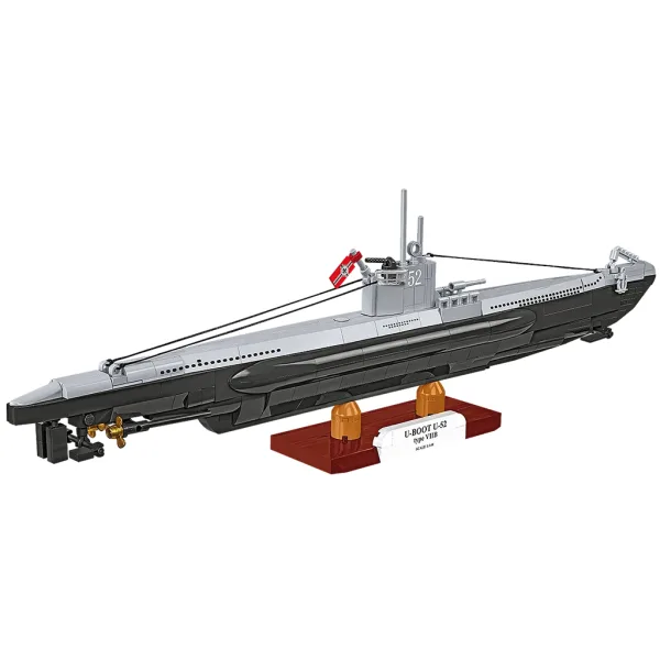 COBI: Zweiter Weltkrieg U-Boot U-52 (Typ VIIB) Schiffsbausatz (4852) Bild 3