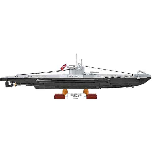 COBI: Zweiter Weltkrieg U-Boot U-52 (Typ VIIB) Schiffsbausatz (4852) Bild 6