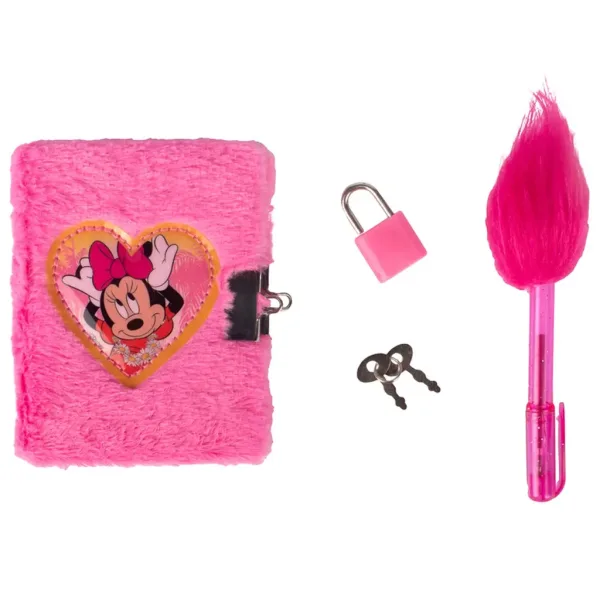 Canenco: Geheimes Minnie Maus Tagebuch mit Schloss und UV-Lampe Bild 2