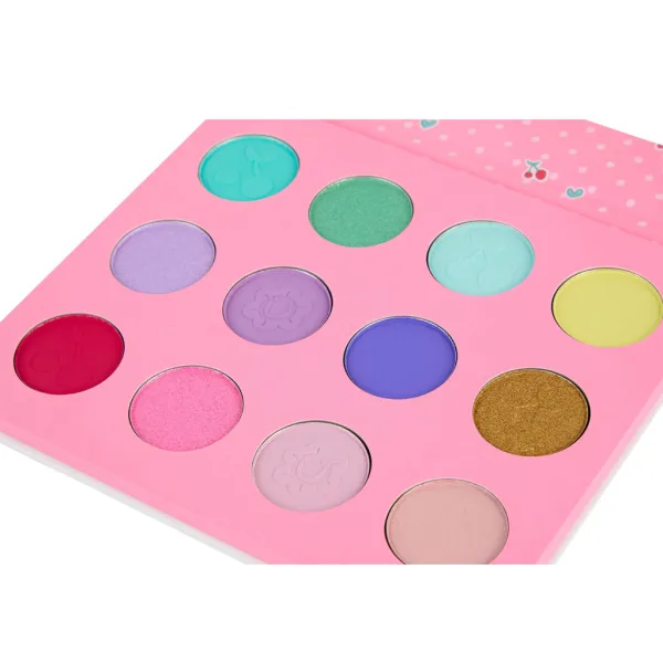 Canenco: Create it! Rosa Lidschattenpalette mit Kirschmotiv Bild 2
