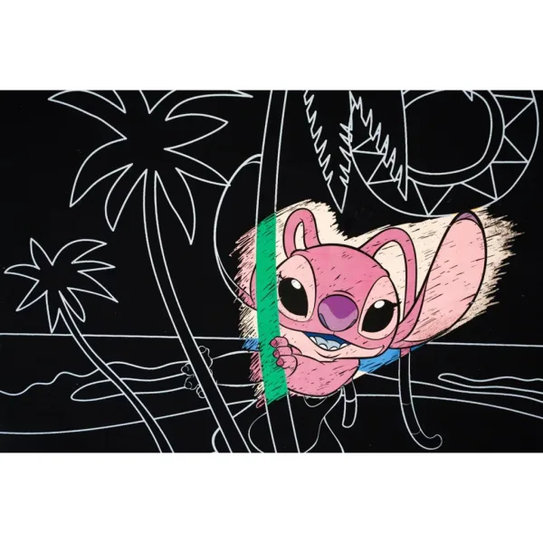 Canenco: Stitch Kratzbild-Poster, 29x15 cm, 2 Stück Bild 4