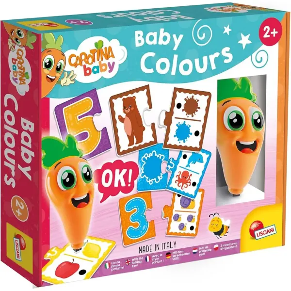 Carotina Baby: Farbenfrohes Zuordnungsspiel zur Förderung der Fähigkeiten – Lisciani Bild 1