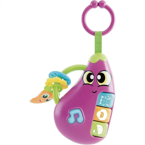 Carotina Baby: Interaktiver Aubergine mit Licht und Sound – Lisciani Bild 2