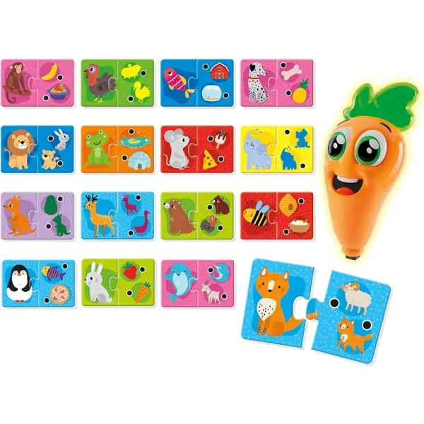 Carotina Baby: Tierisches Zuordnungsspiel mit sprechendem Stift - Lisciani Bild 2