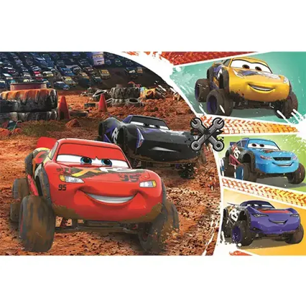 Cars 3: Lightning McQueen und Freunde Puzzle 60-teilig - Trefl Bild 2