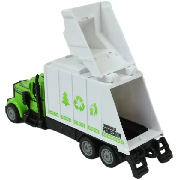 City Squad: Müllabfuhr-LKW mit Schwungrad-Design in zwei Varianten 1 Stk. Bild 2