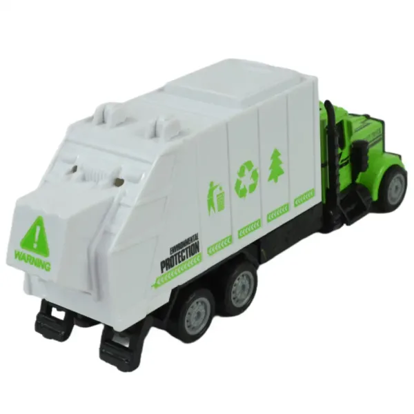 City Squad: Müllabfuhr-LKW mit Schwungrad-Design in zwei Varianten 1 Stk. Bild 3