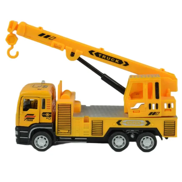 City Truck: Rückziehbetonmischer oder Kranwagen 14cm Bild 3