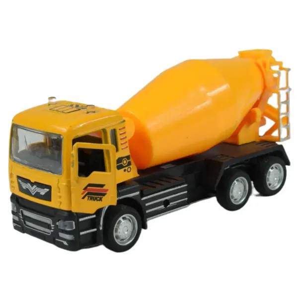 City Truck: Rückziehbetonmischer oder Kranwagen 14cm Bild 5