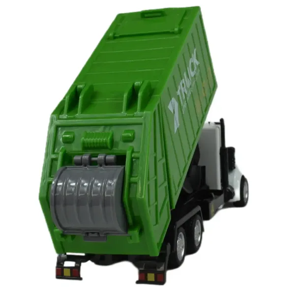 City Truck: Schwungradbetriebener Mülltrennungs-LKW 22cm Bild 5