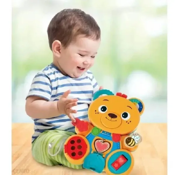 Clementoni Baby: Baby Bär Montessori Beschäftigungsspielzeug Bild 3