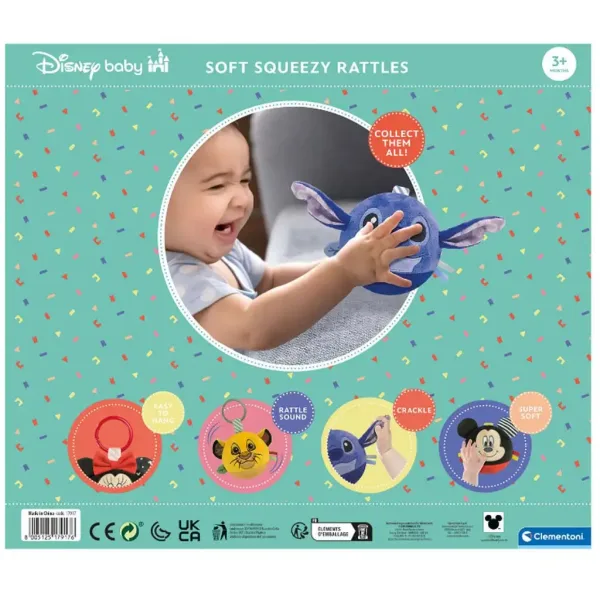 Clementoni Baby: Disney Baby weiche Plüschballfiguren in vier verschiedenen Varianten 1 Stück Bild 5