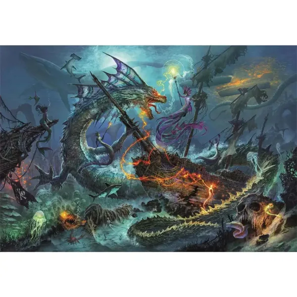 Clementoni: Unterwasserschlacht 3000-teiliges Puzzle - High Quality Collection Bild 2