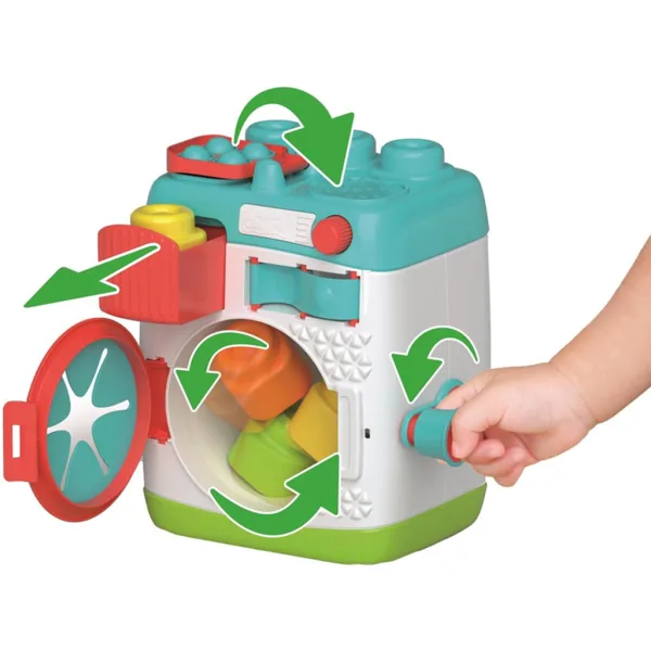 Clemmy: Sensorische Waschmaschine mit weichen Bausteinen – Clementoni Bild 2