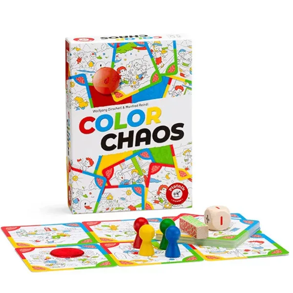 Color Chaos Brettspiel - Piatnik Bild 1