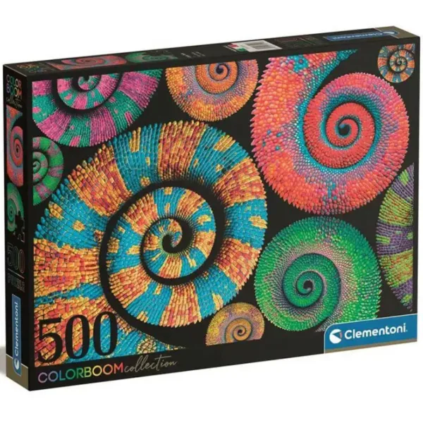 Colorboom: Chamäleons Puzzle 500 Teile - Clementoni Bild 1