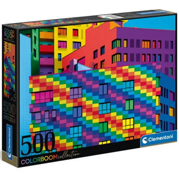 Colorboom Kollektion: Squares Puzzle 500 Teile - Clementoni Bild 1