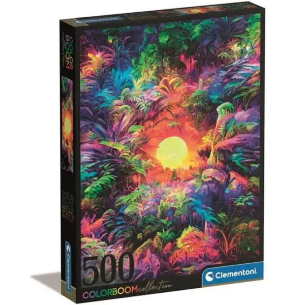 Colorboom: Psychedelisches Puzzle 500 Teile - Clementoni Bild 1
