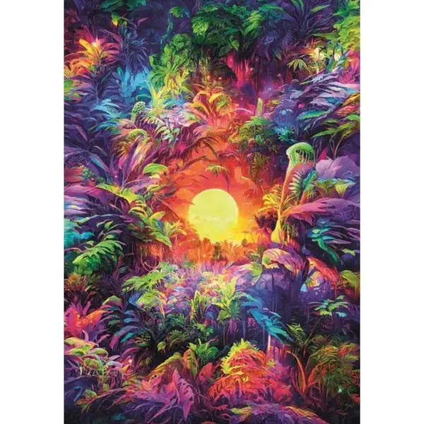 Colorboom: Psychedelisches Puzzle 500 Teile - Clementoni Bild 2