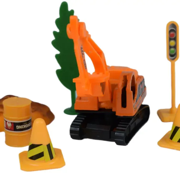Construction Crew: Bau-Spielset mit Fahrzeugen in verschiedenen Varianten, 1 Stück Bild 3
