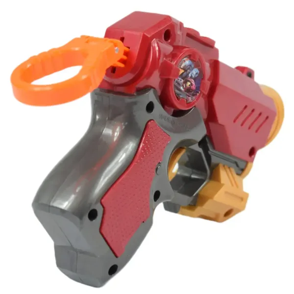 Cool Soft Bullet Gun: Kleine Schaumstoffpistole mit Patronen in roter Farbe, 14 cm Bild 4
