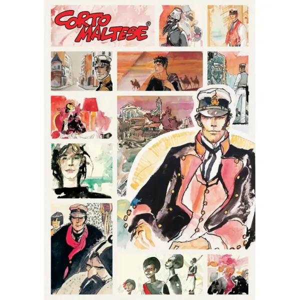 Corto Maltese 1000-teilige Puzzle - Clementoni Bild 2