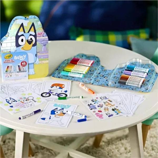 Crayola: Bluey Kreativset mit Aufklebern Bild 2