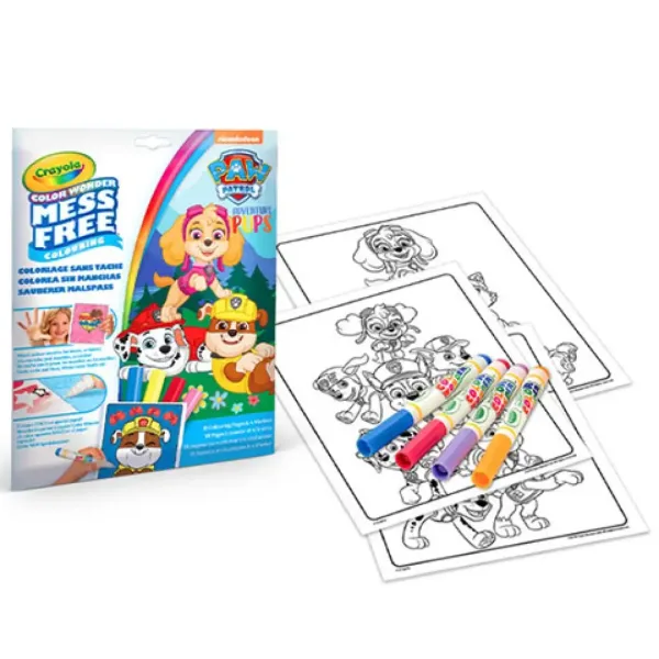 Crayola: Color Wonder Paw Patrol malfreier Malblock Bild 2