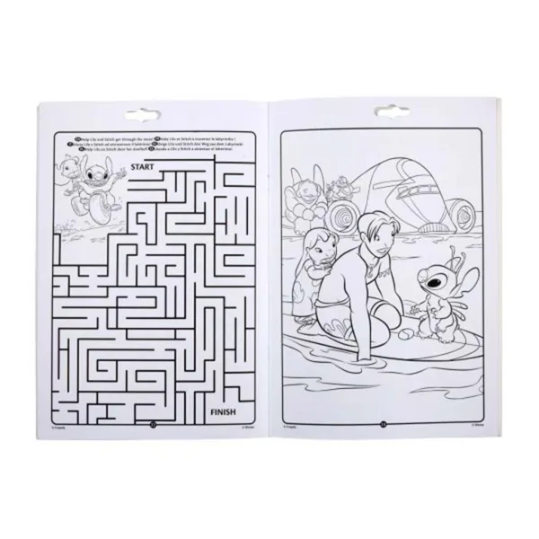 Crayola: Lilo & Stitch Mal- und Beschäftigungsheft Bild 3