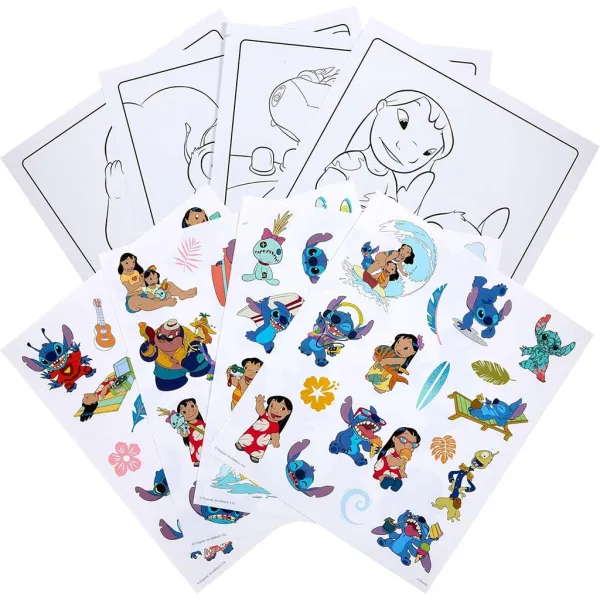 Crayola: Lilo & Stitch Mal- und Stickerbuch Bild 3
