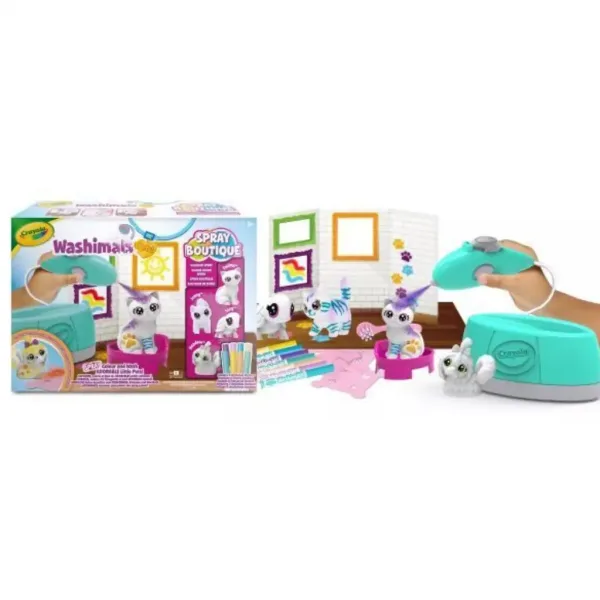 Crayola: Washimals Haustiersalon mit Farbsprüher Bild 2