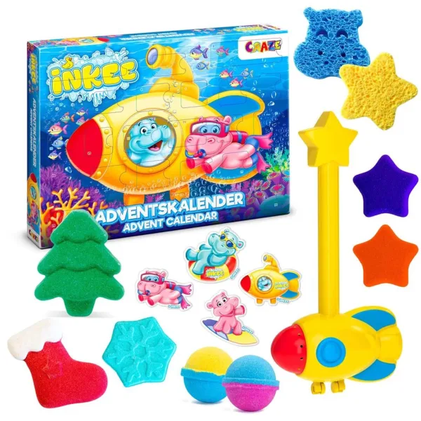 Craze Inkee: Badespielzeug Adventskalender Bild 2