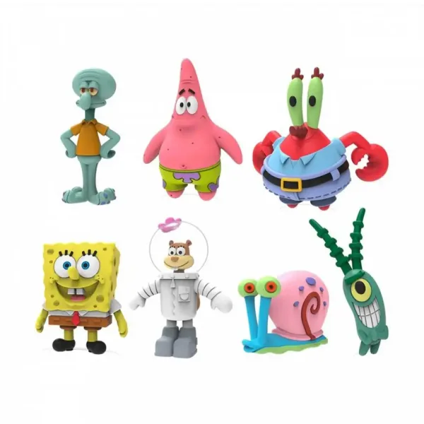 Craze Inkee: Vegane Badebomben-Set mit sammelbaren Figuren aus dem SpongeBob-Cartoon Bild 2